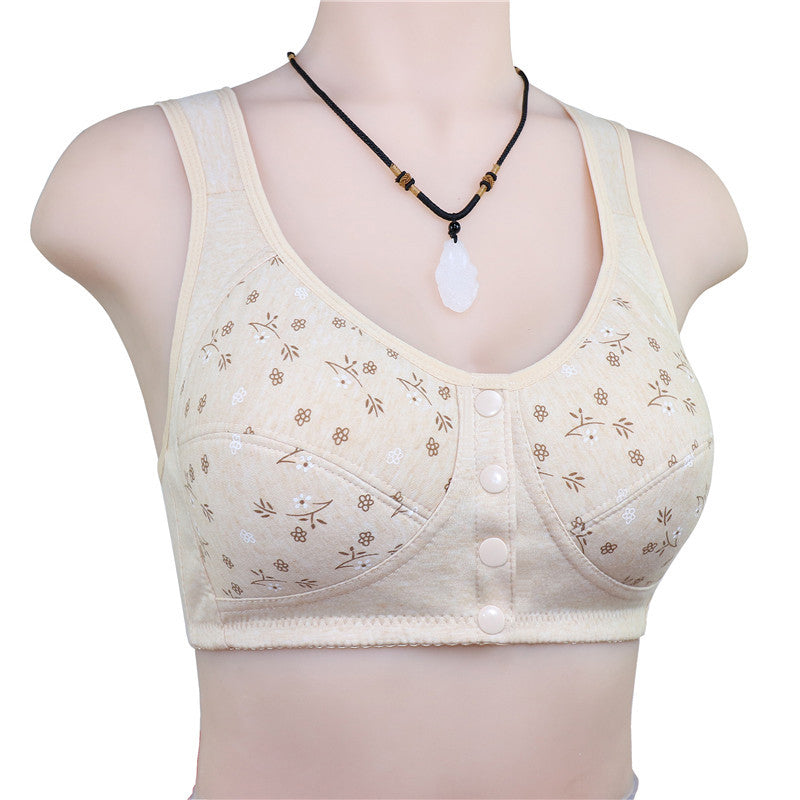 Libiyi-Convenient Front Button Bra