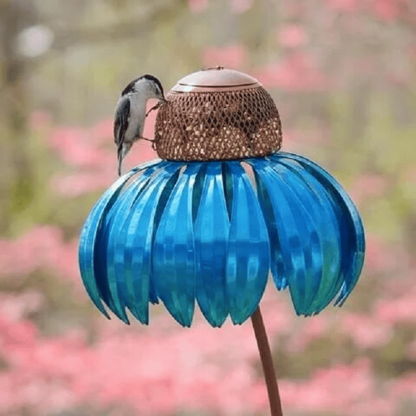 Libiyi Outdoor Flower Bird Feeder Spring Decoration