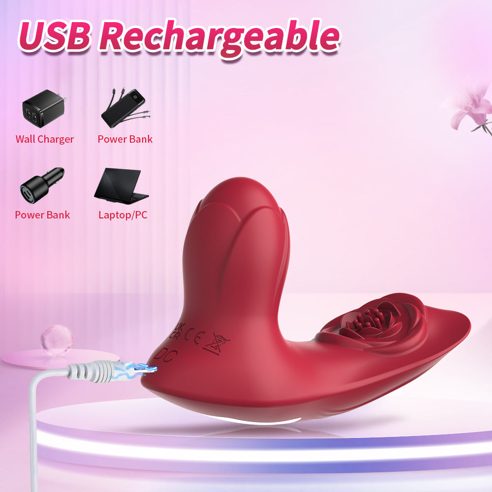 Pera Rose Wearable G-Spot vibrator for Clitoral Climax