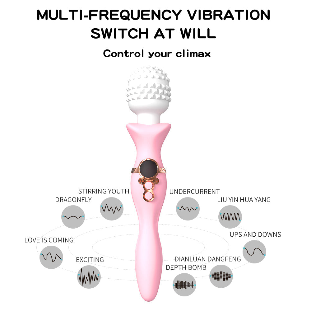 Lurevibe - Female Vibrating Massage Magic Wand Masturbation Vibrator