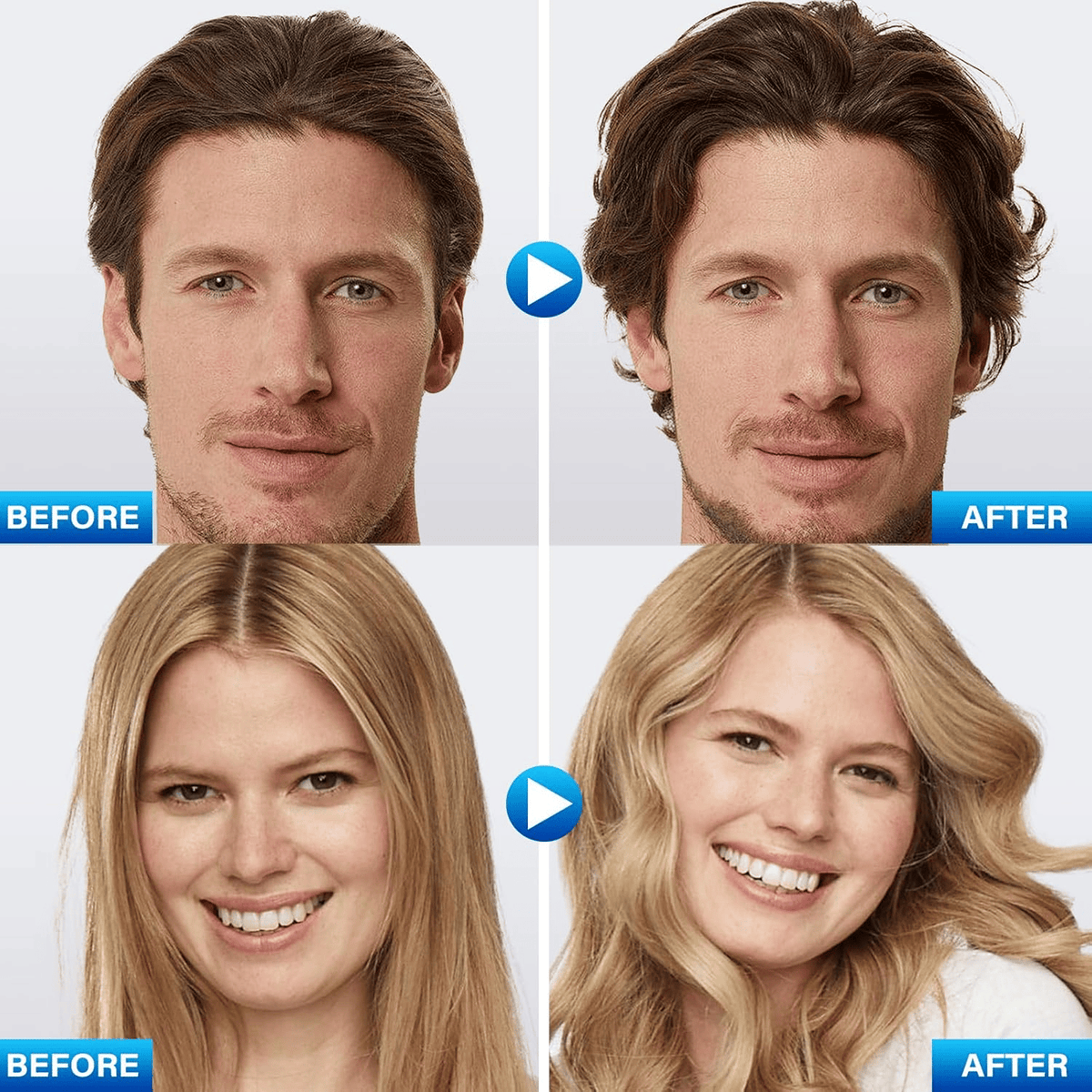 💇2026 Upgrade Volumizing Comb, Wide-Tooth Styling for All Hair Lengths, Men & Women