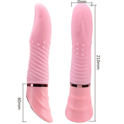 Lurevibe - Women Vagina Clitoris Stimulator Multifunction G-spot Massager 10 Speed Tongue Vibrator Female Masturbation