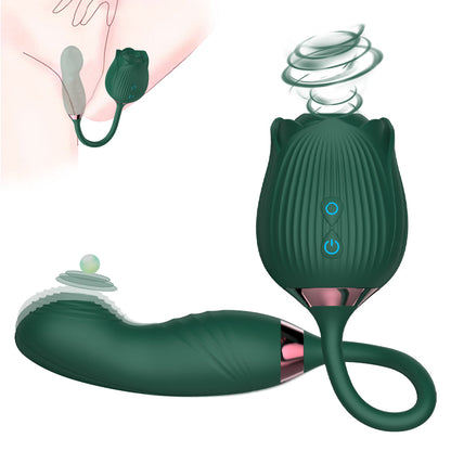 Lurevibe - Rose Vibrator Clitoris Stimulator