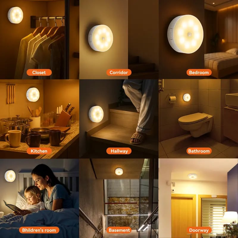 Indoor Motion Sensor Night Light