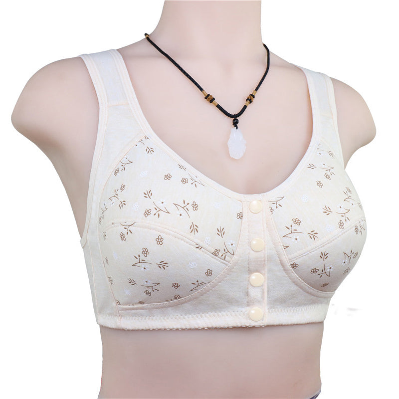 Libiyi-Convenient Front Button Bra