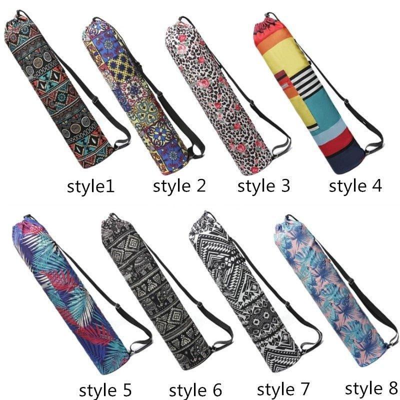 Exercise Yoga Mat Carry Bag with Multi-Functional Pockets