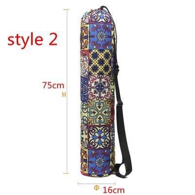 Exercise Yoga Mat Carry Bag with Multi-Functional Pockets