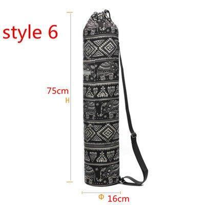 Exercise Yoga Mat Carry Bag with Multi-Functional Pockets