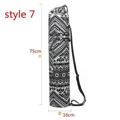 Exercise Yoga Mat Carry Bag with Multi-Functional Pockets