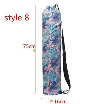 Exercise Yoga Mat Carry Bag with Multi-Functional Pockets