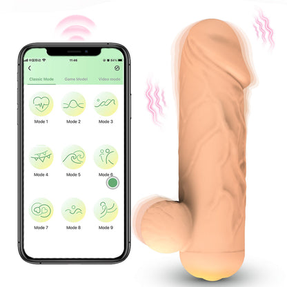 Female G-spot Massager 9 Modes APP Control