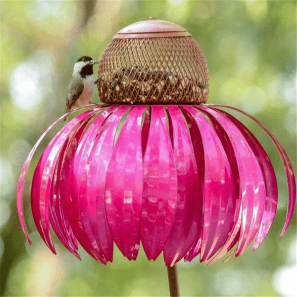 Libiyi Outdoor Flower Bird Feeder Spring Decoration