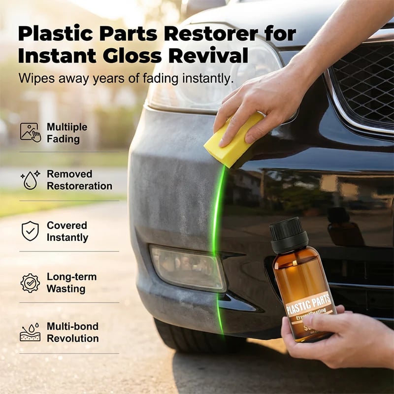 Car Plastic Parts Crystal Coating Restorer