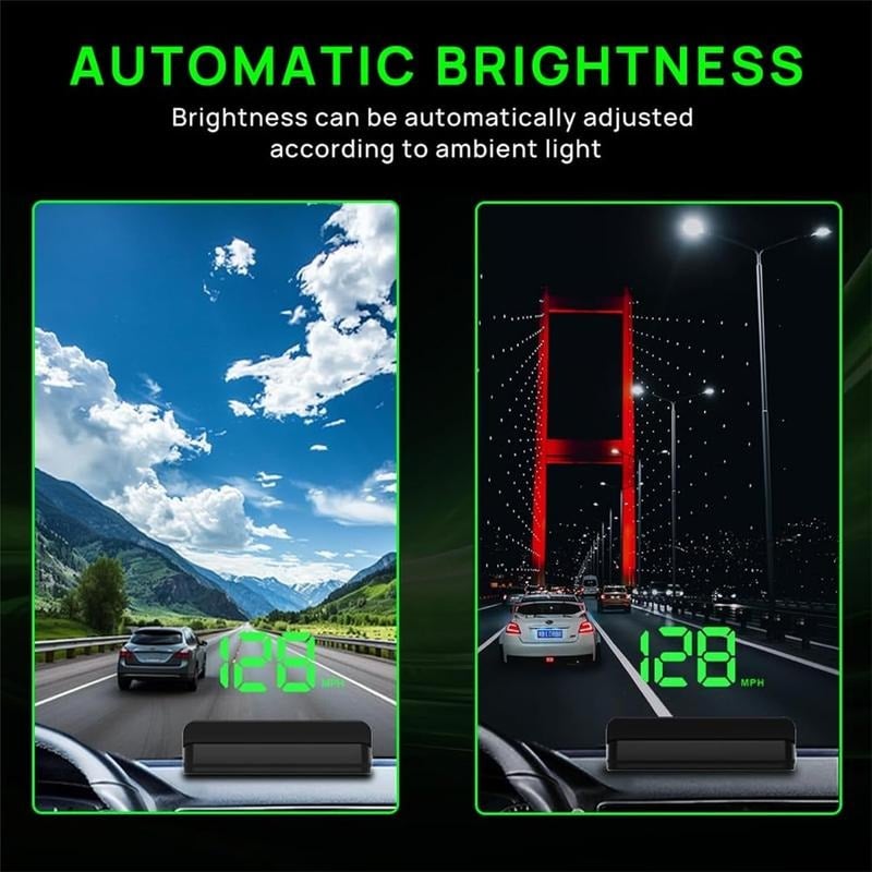 Head-Up Display Car GPS Digital Speedometer