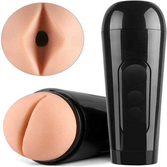 Lurevibe - Electric aircraft cup men's manual pumping Hercules clip suction penis exerciser