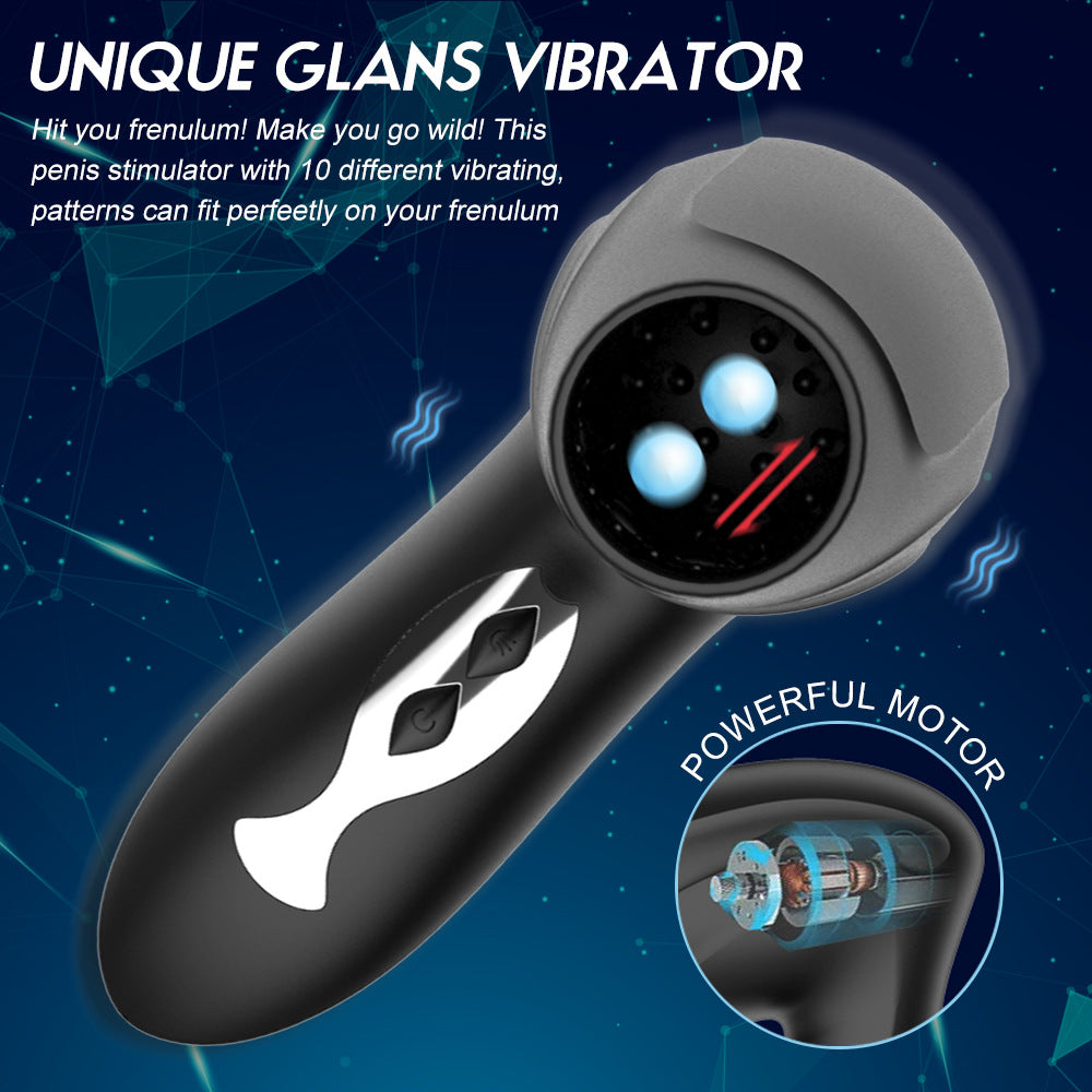 Lurevibe - Men's USB Rechargeable Vibration Masturbation