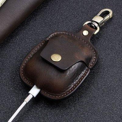 Genuine Leather Case For AirPods Pro