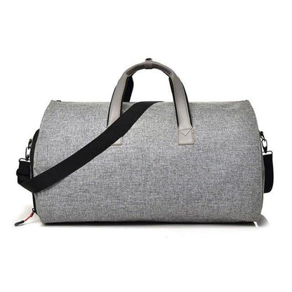 Grey Sports Duffle Bags