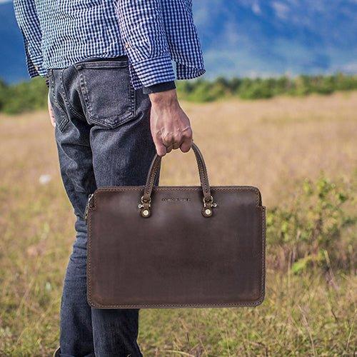 Handmade Vintage Macbook pro 13 inch Leather Bag