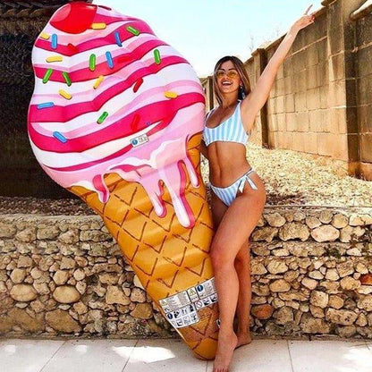 Ice Cream Infaltable Pool Float Raft