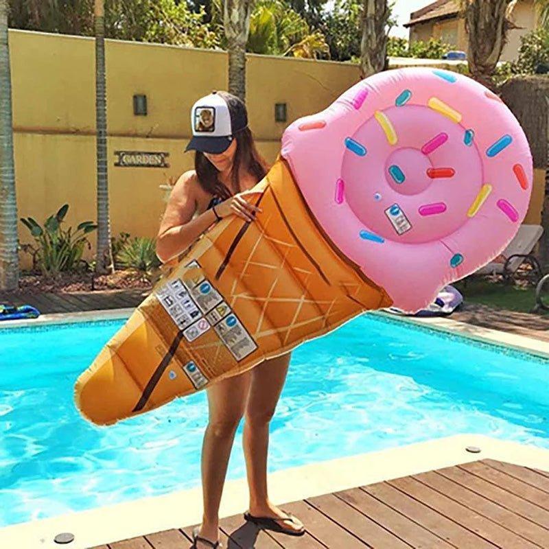 Ice Cream Infaltable Pool Float Raft