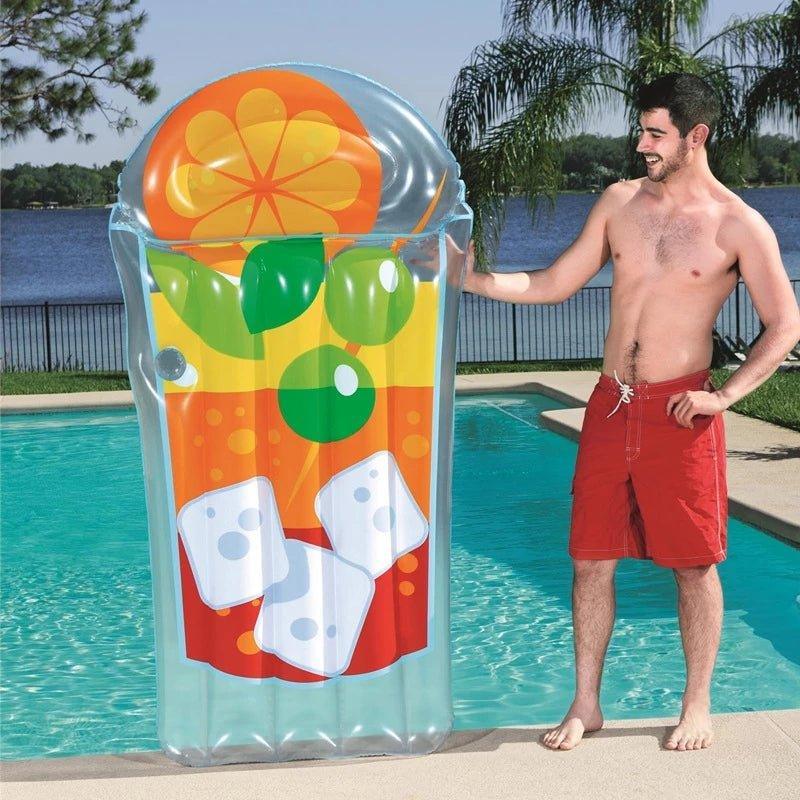 Iced Drink Inflatable Pool Float Raft