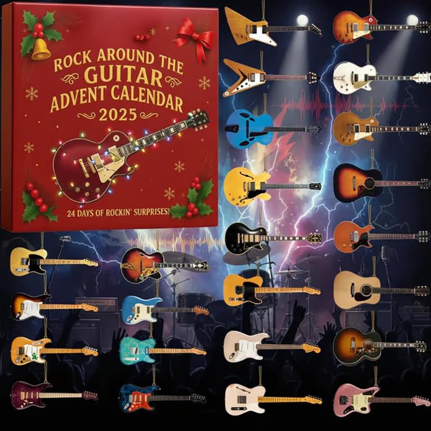 Libiyi™ Guitar Legends Advent Calendar 2025