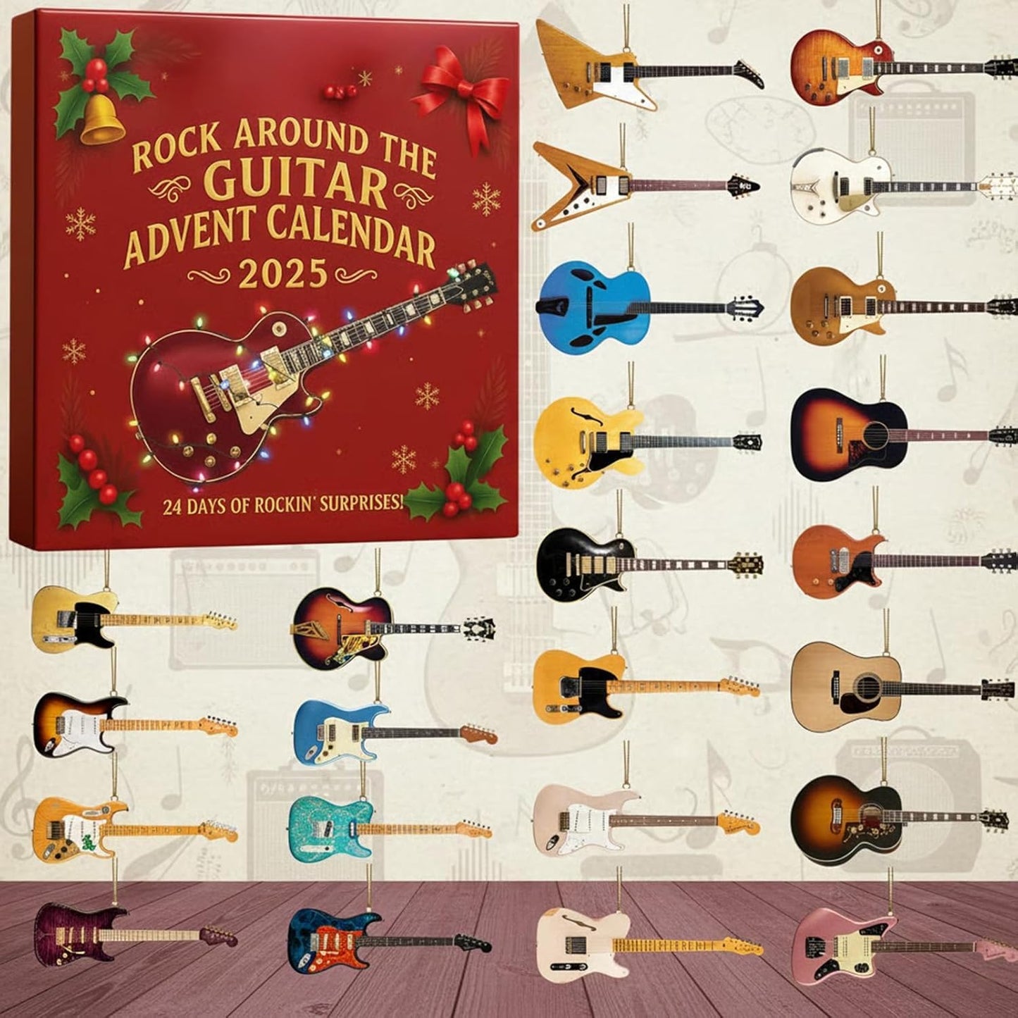 Libiyi™ Guitar Legends Advent Calendar 2025
