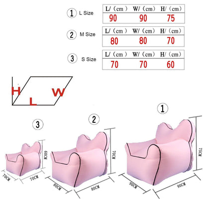 Inflatable Couch for Outdoor and Indoor Use