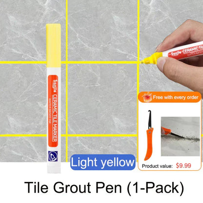 Anti-Mould & Waterproof Joint Pen for Ceramic Tiles!