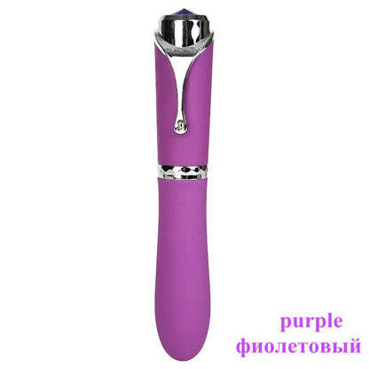 Lurevibe 10 Speed Pen-shaped G-spot Vibrating Dildo Magic Massager