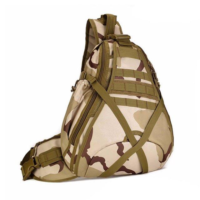 Men Molle Backpack Single Shoulder Bag Chest Bags