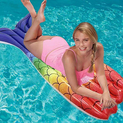 Mermaid Tail Inflatable Pool Float