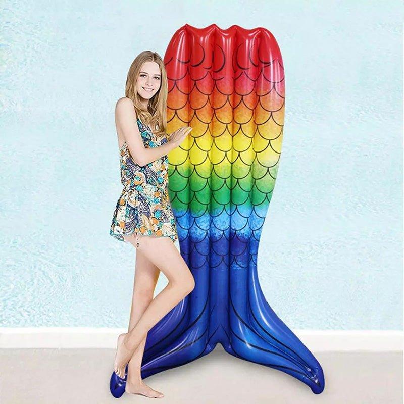 Mermaid Tail Inflatable Pool Float