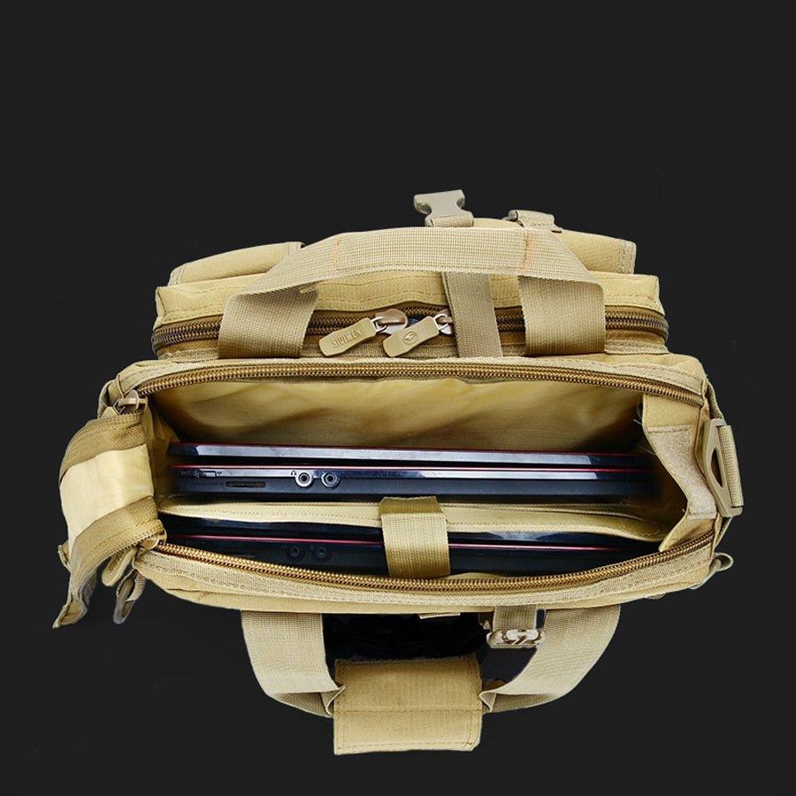Molle Laptop Messenger Bag Outdoor Briefcase 15.6 inch