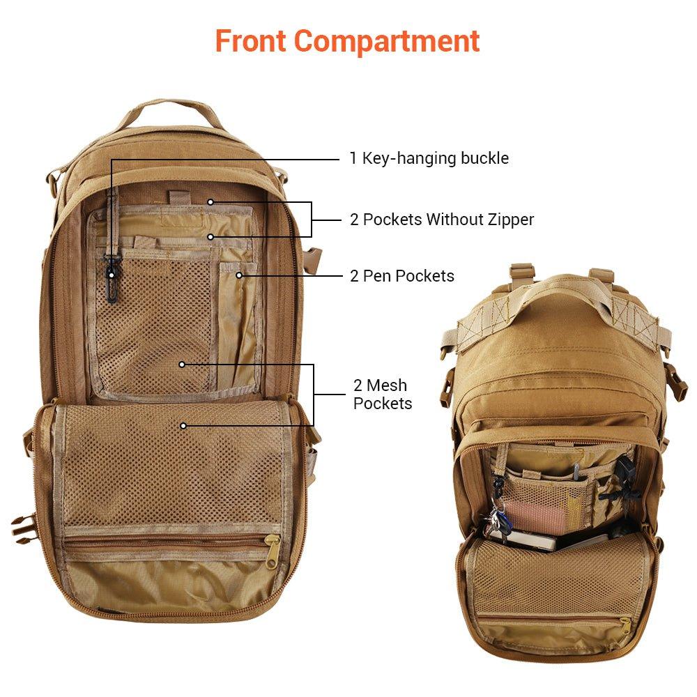 Molle Style Hiking Backpack 1000D 35L