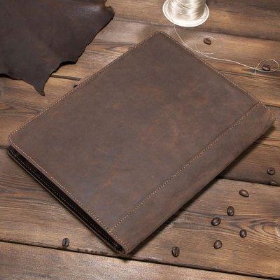 Multifunction Cowhide Leather Cases For iPad Pro 11