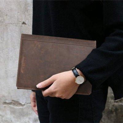 Multifunction Cowhide Leather Cases For iPad Pro 11