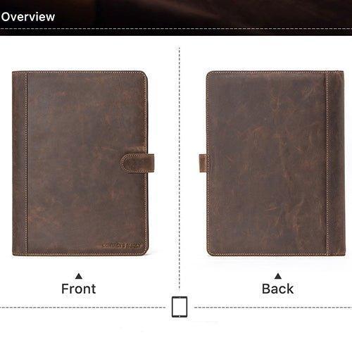 Multifunction Cowhide Leather Cases For iPad Pro 11