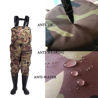 Outdoor Camouflage Chest Waders