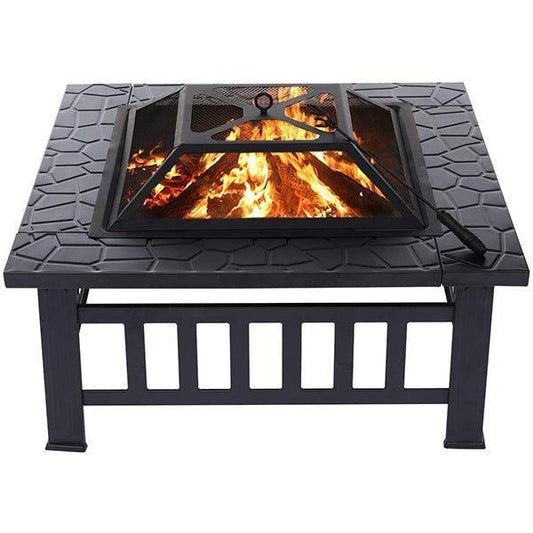 Outdoor Wood Burning Fire Pits Table