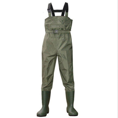 Outdoors Breathable Wading Pants with Boots