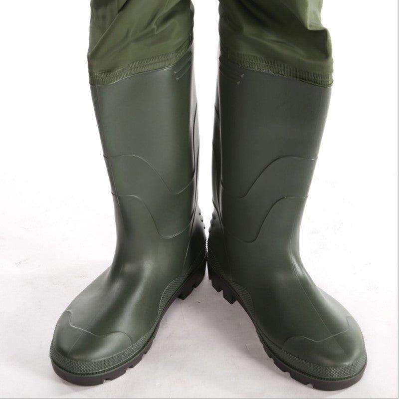 Outdoors Breathable Wading Pants with Boots