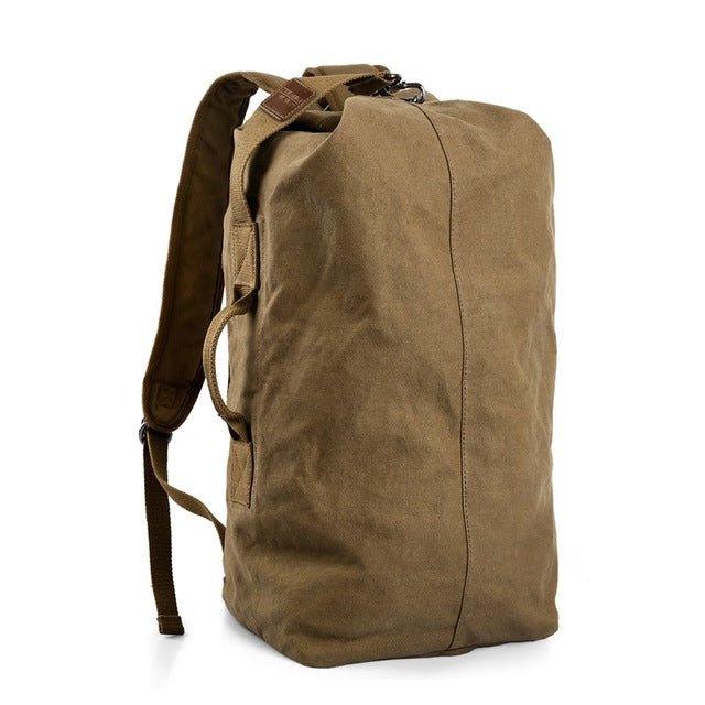 Outdoors Canvas Hiking Backpack Large Duffel Bag