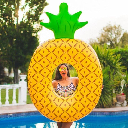 Pineapple Inflatable Circle Swimming Floating