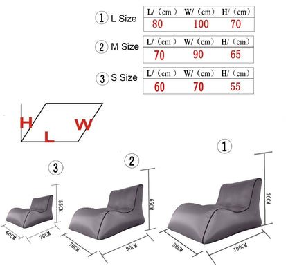 Portable Inflatable Lounger Blow Up Couch