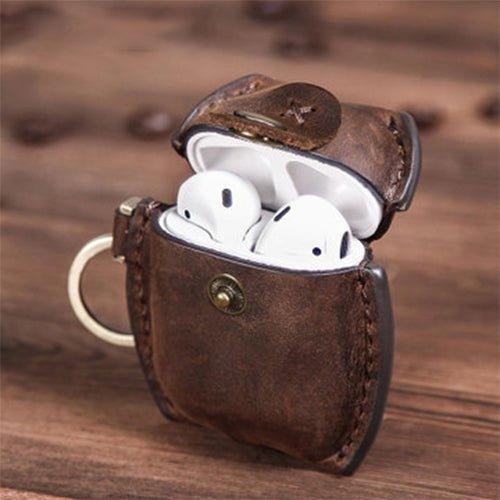 Premium Leather Case For Apple AirPods