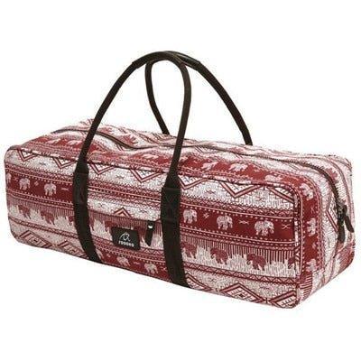 Red Floral Gym Bag