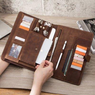 Retro Cowhide Leather Case For iPad Pro 11