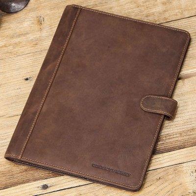 Retro Cowhide Leather Case For iPad Pro 11